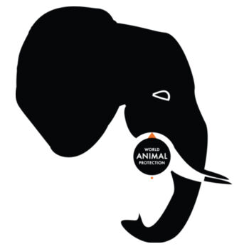 Mens Organic Tank Top: Elephant Design
