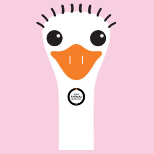 Ostrich: Infant wee tee Design
