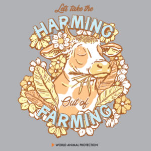 Tote bag: Let’s take the Harming out of Farming Design