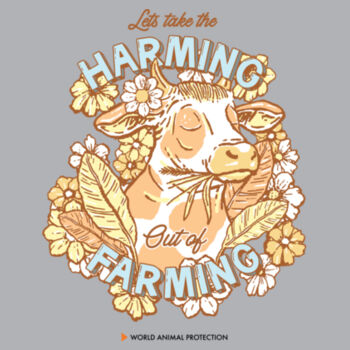 Tote bag: Let’s take the Harming out of Farming Design