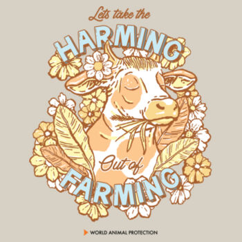 Let’s take the Harming out of Farming: Kids t-shirt Design