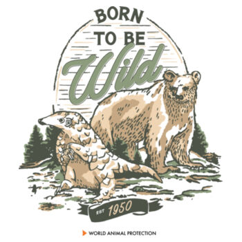 Born to be Wild: Kids t-shirt Design