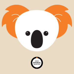 Men's Organic Tee: Koala Design