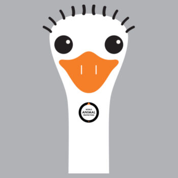 Kids Long Sleeve Tee: Ostrich Design