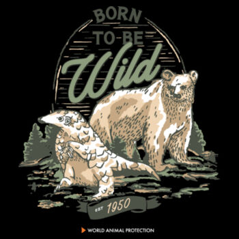 Men's Tee: Born to be Wild Design