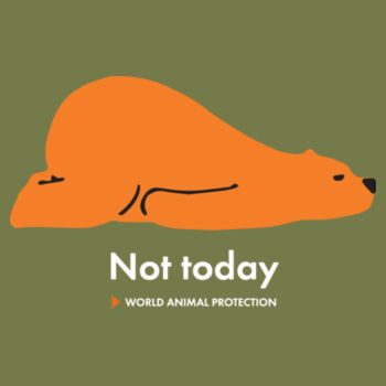 Men's Tee: Not Today Design