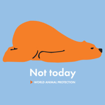 Women's Tee: Not Today Design