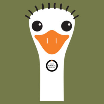 Men's Tee: Ostrich Design