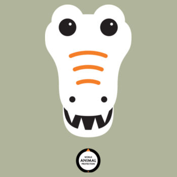 Women's Tee: Crocodile Design