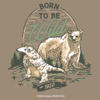 Men's Tee: Born to be Wild Design