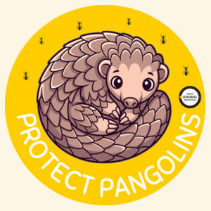 Tote Bag: Protect Pangolins Design