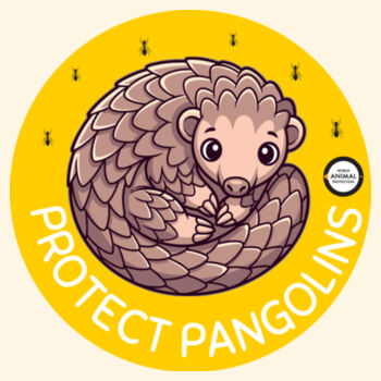 Tote Bag: Protect Pangolins Design