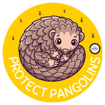 Protect Pangolins Stainless Bottle with Straw Top Design