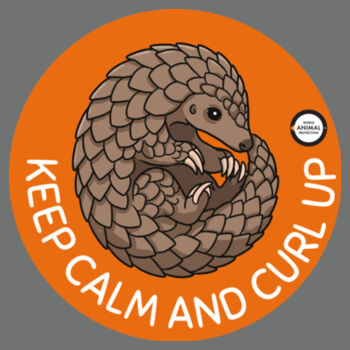 Women's Relax Hood: Keep Calm and Curl Up Design