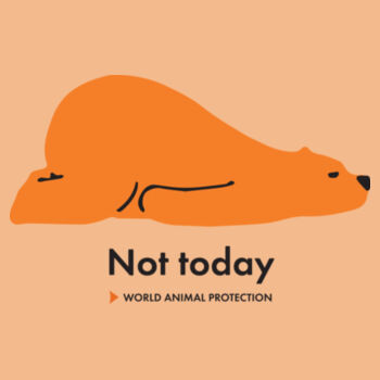 Men's Hoodie: Not Today Design