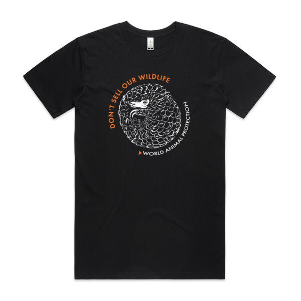 Organic cotton t-shirt (men) - Pangolins Thumbnail