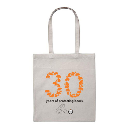 Heavy tote bag: 30 years of protecting bears Thumbnail
