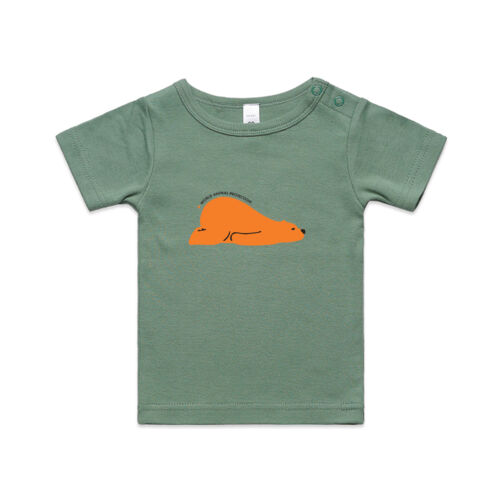 Sleeping bear - Infant wee tee Thumbnail