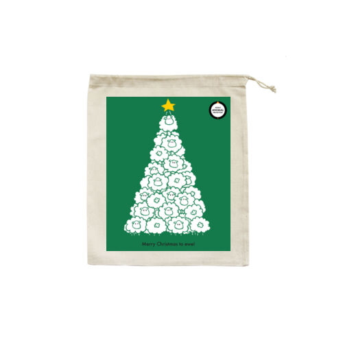 Small Christmas Eve bag: Merry Christmas to Ewe Thumbnail