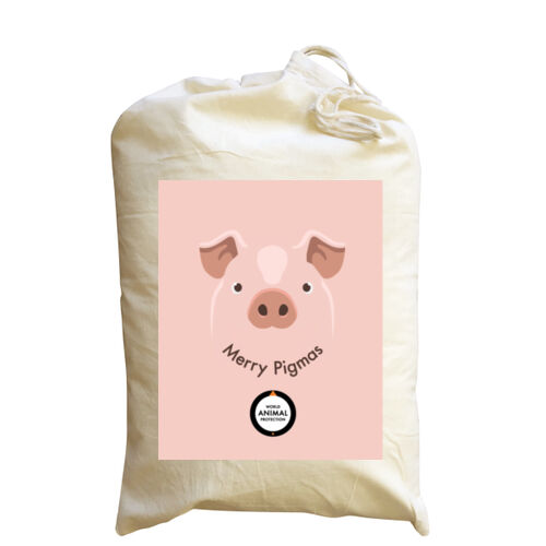 Medium Santa Sack: Merry Pigmas Thumbnail