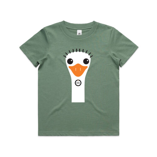 Ostrich: Kids t-shirt Thumbnail