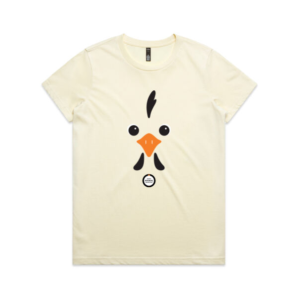 Chicken: Women's Maple T-Shirt Thumbnail
