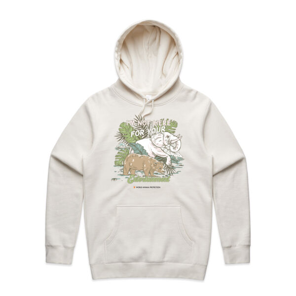 Men's organic hoodie: I’m Not Here For Your Entertainment Thumbnail