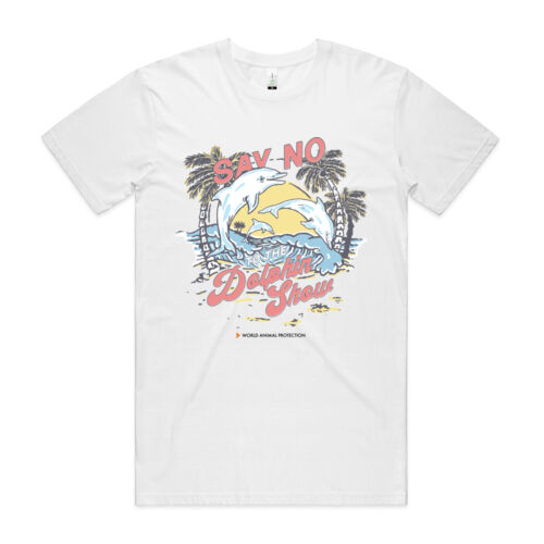 Men's Organic Tee: Say No to the Dolphin Show Thumbnail