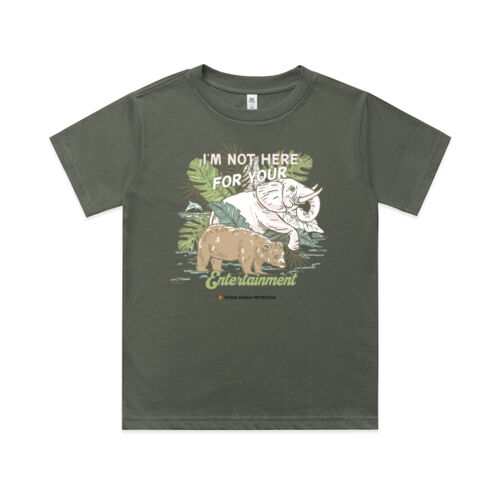 I’m Not Here For Your Entertainment: Kids T-shirt Thumbnail
