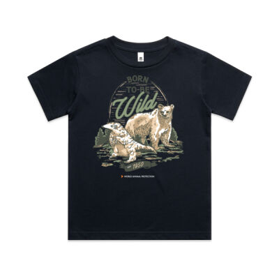 Born to be Wild: Kids t-shirt Thumbnail