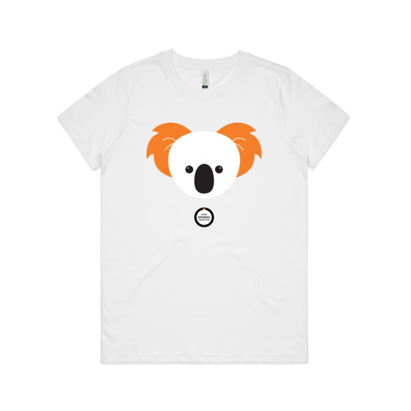 Women's Organic Tee: Koala Thumbnail