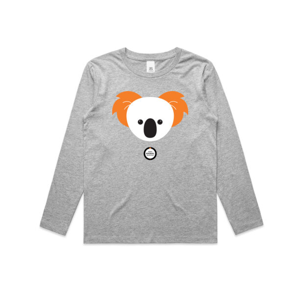 Kids Long Sleeve Tee: Koala Thumbnail