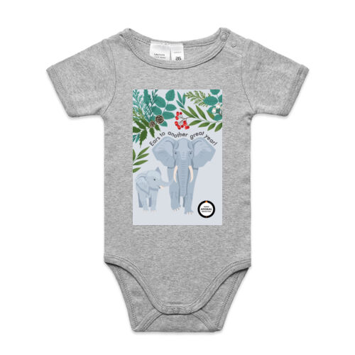 Infant Baby One-Piece: Ears to another great year! Thumbnail