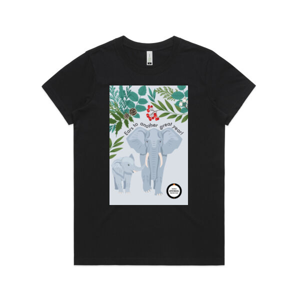 Women's Organic Tee: Ears to another great year! Thumbnail