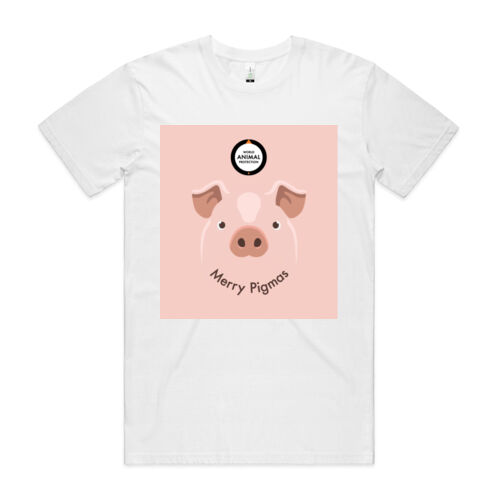 Men's Organic Tee: Merry Pigmas Thumbnail