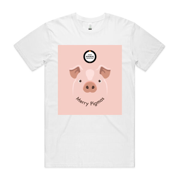 Men's Organic Tee: Merry Pigmas Thumbnail