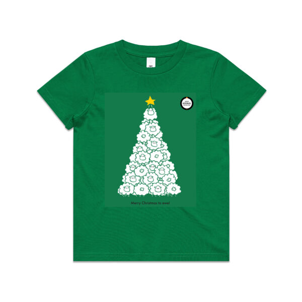 Kids Tee: Merry Christmas to Ewe! Thumbnail