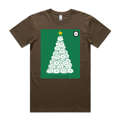 Men's Organic Tee: Merry Christmas to Ewe! Thumbnail