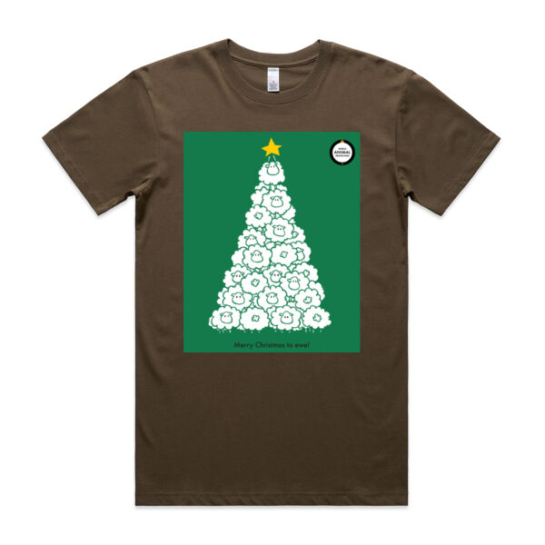 Men's Organic Tee: Merry Christmas to Ewe! Thumbnail