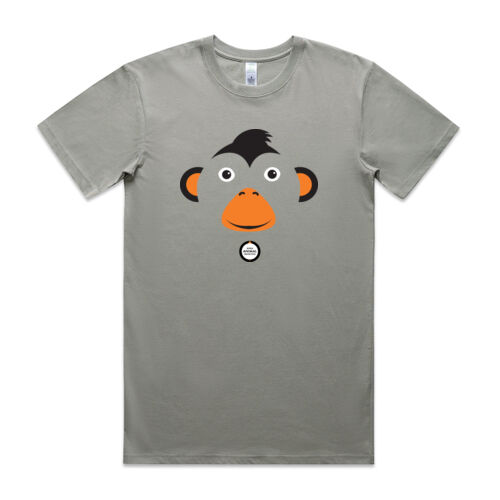 Men's Organic Tee: Monkey Thumbnail