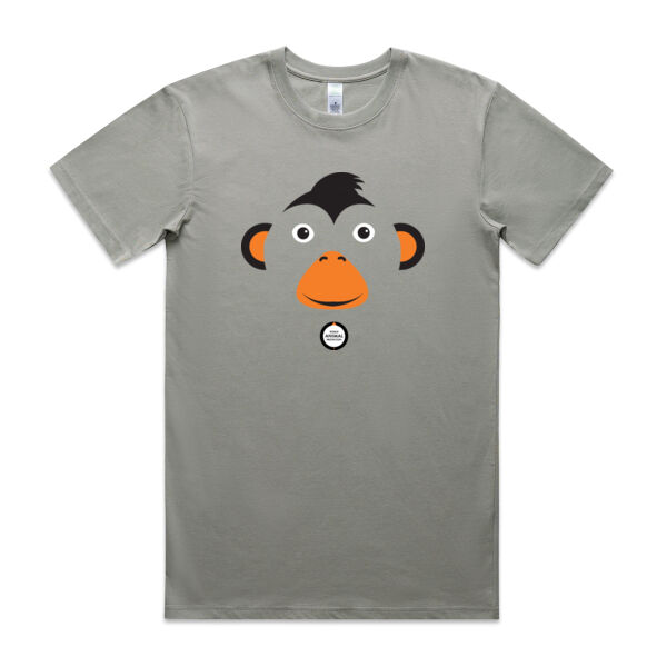 Men's Organic Tee: Monkey Thumbnail