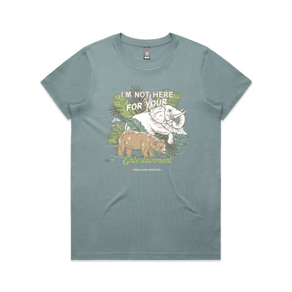 Women's Tee: I’m Not Here For Your Entertainment Thumbnail