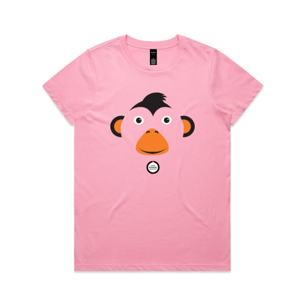 Women's Tee: Monkey Thumbnail