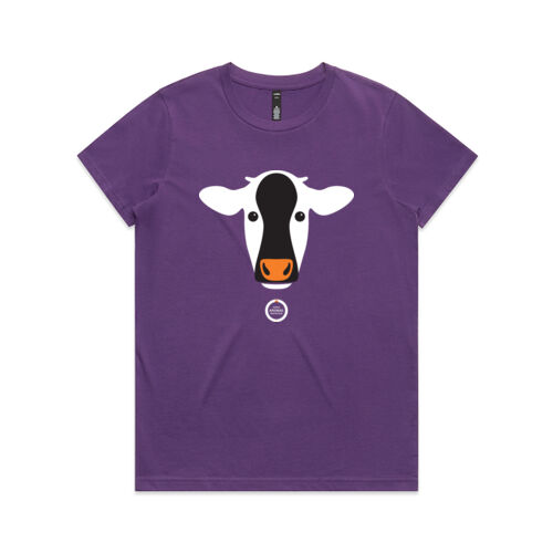Women's Tee: Cow Thumbnail