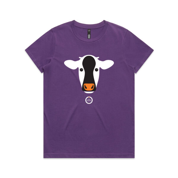 Women's Tee: Cow Thumbnail