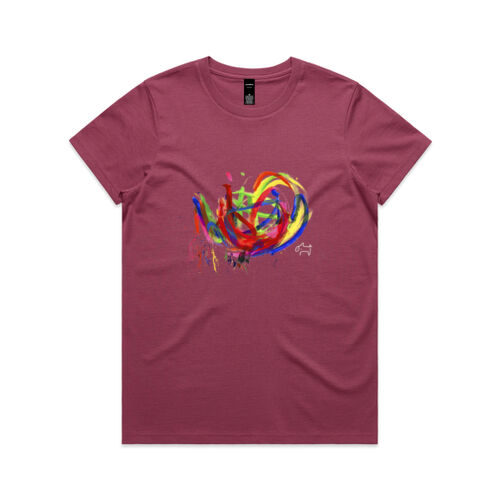 Women's Tee: Pigcasso Thumbnail
