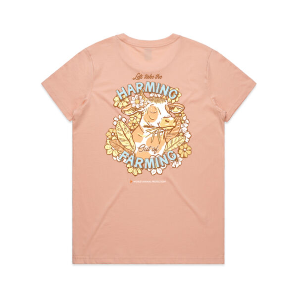 Women's Tee: Let’s take the Harming out of Farming Thumbnail