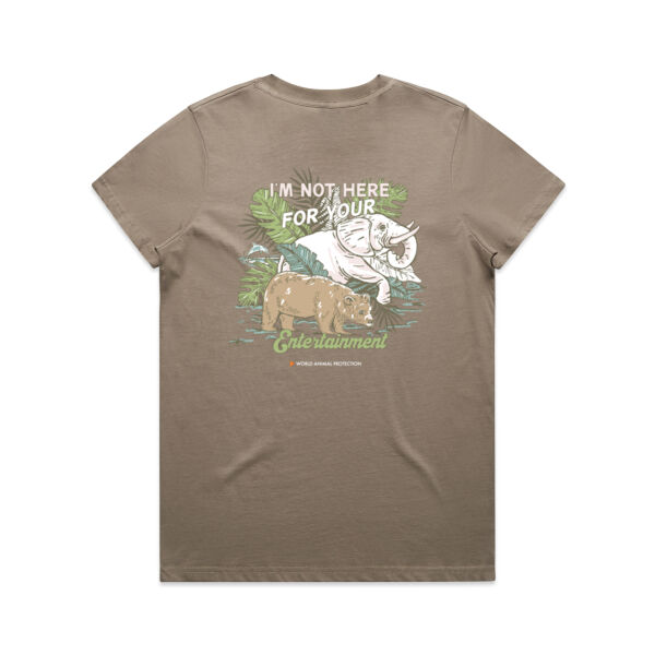 Women's Tee: I’m Not Here For Your Entertainment Thumbnail