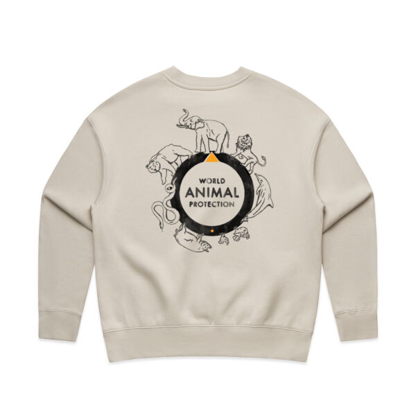 Women's Relax Crew: Logo (back) Thumbnail