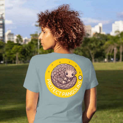 Women's Tee: Protect Pangolins Thumbnail